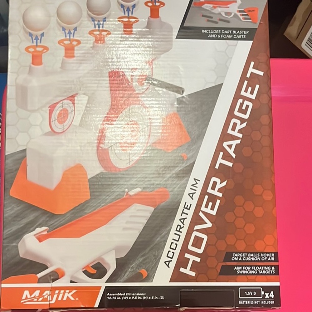 Orange and White Hover Target Kids Toy